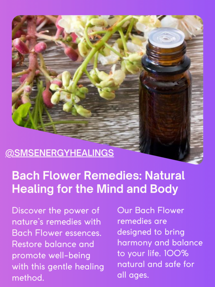 Energy Scanned Bach Flower Remedies