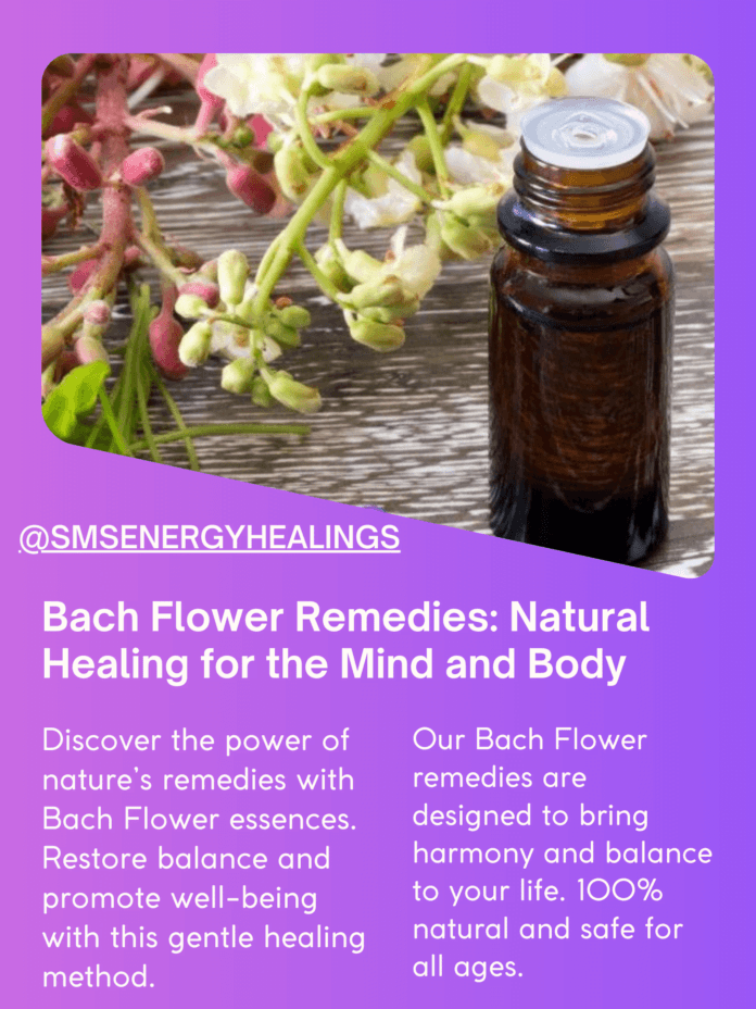 @smsenergyhealings Energy Scanned Bach Flower Remedies