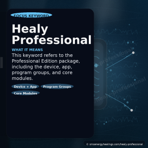 Healy Professional Edition device and app overview