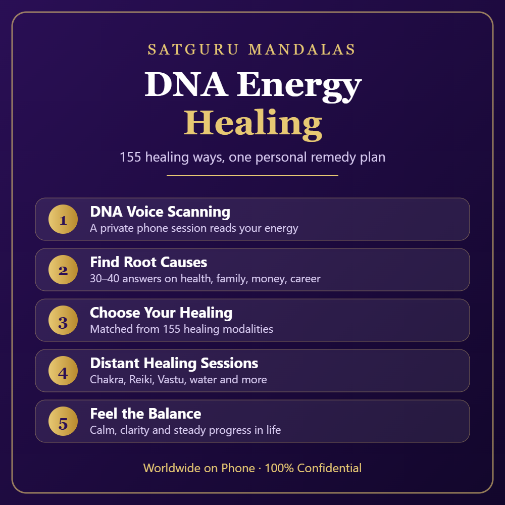 How DNA Energy Healing works: 5 steps from DNA Voice Scanning to balance